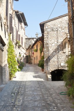 Spello, eski sokak