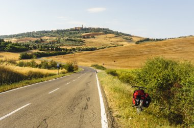 Val d'Orcia (Toskonya manzara)