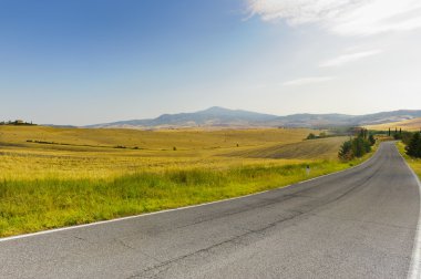 Val d'Orcia (Toskonya manzara)