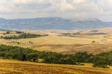 Val d'Orcia (Toskonya manzara)