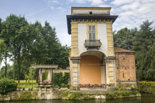 Villa Gaia en el Naviglio Grande — Foto de Stock