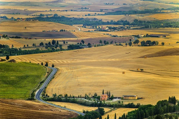 Val d'Orcia (Toskonya manzara)