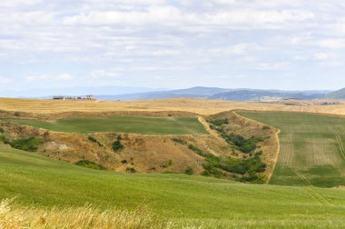 Val d'Orcia (Toskonya manzara)