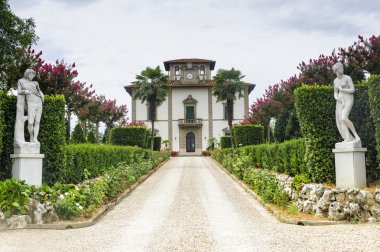 Old villa near Fucecchio (Tuscany) clipart