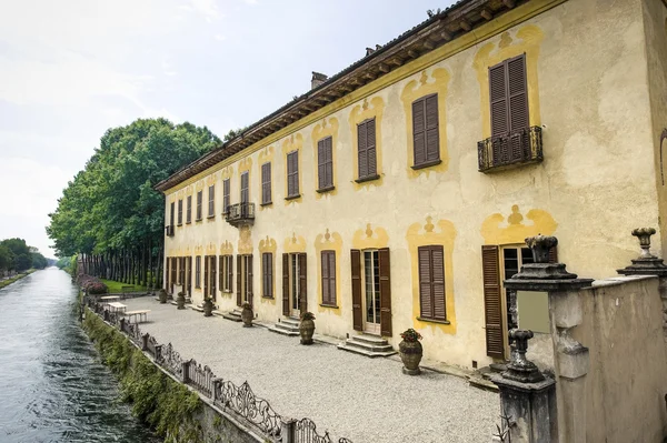 Villa Gaia en el Naviglio Grande — Foto de Stock