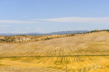 Val d'Orcia (Toskonya manzara)