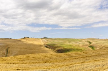 Val d'Orcia (Toskonya manzara)