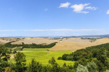 Val d'Orcia (Toskonya manzara)