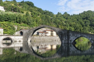 Ponte della maddalena (lucca, Toskana)