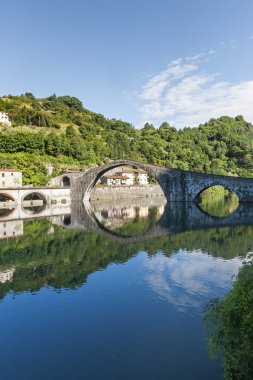 Ponte della Maddalena (Lucca, Tuscany) clipart