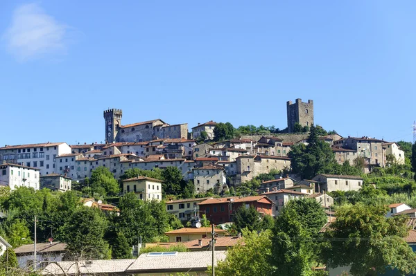 Ghivizzano (Lucca), cidade medieval — Fotografia de Stock