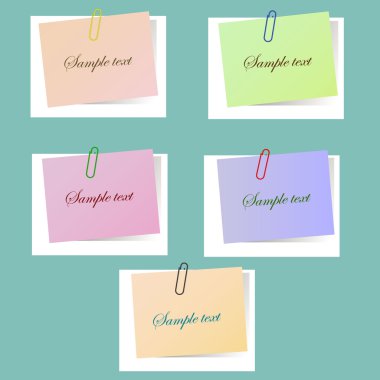 Five leaflets clipart