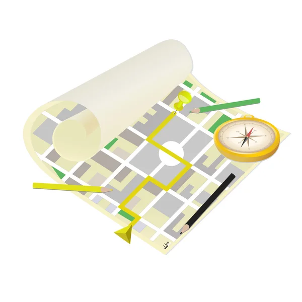 stock vector Location Map