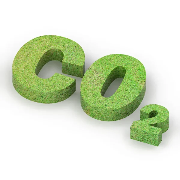 Koncepcja zielonych co2 — Zdjęcie stockowe