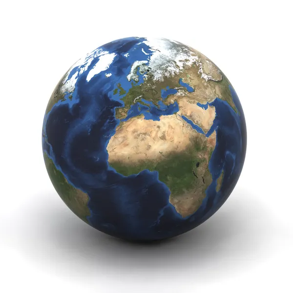 Earth globe Europa — Stockfoto