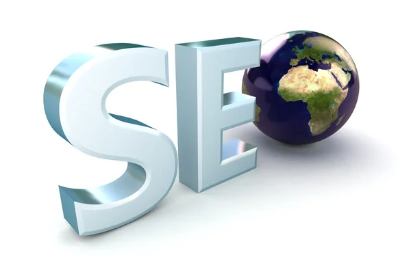 SEO Globe Europe — Stock Photo, Image