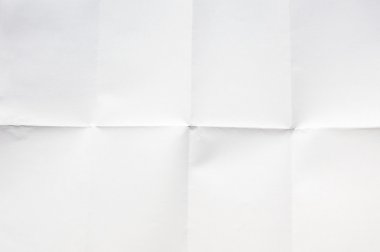 Blank Unfolded Used Paper clipart