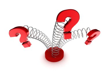 Question Mark Springs clipart