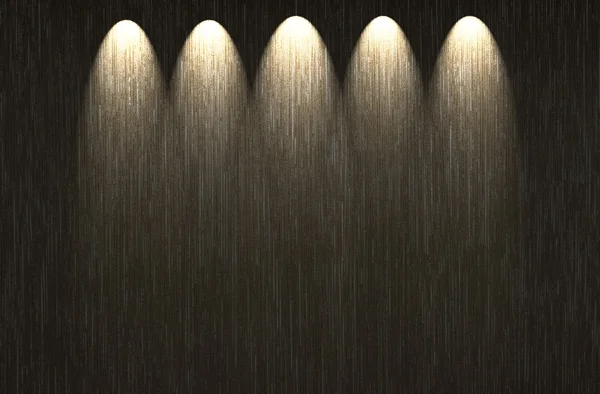 Wall with lights — Stock Photo, Image