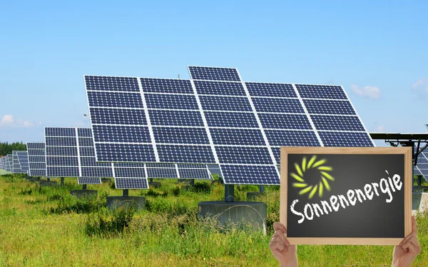 Solartechnik — Stockfoto