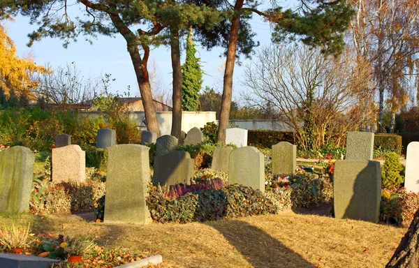 Kyrkogård — Stockfoto