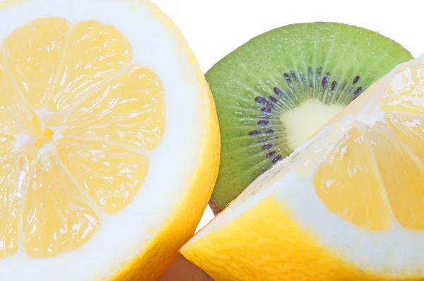 Citron och kiwi — Stockfoto