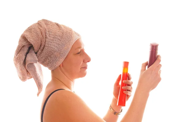 Hair care products — Stock Photo, Image