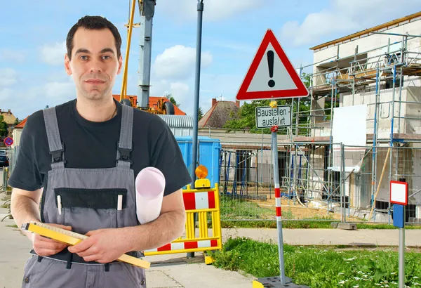 Trabalhador da construção — Fotografia de Stock