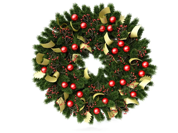 Christmas decoration red — Stock Photo, Image