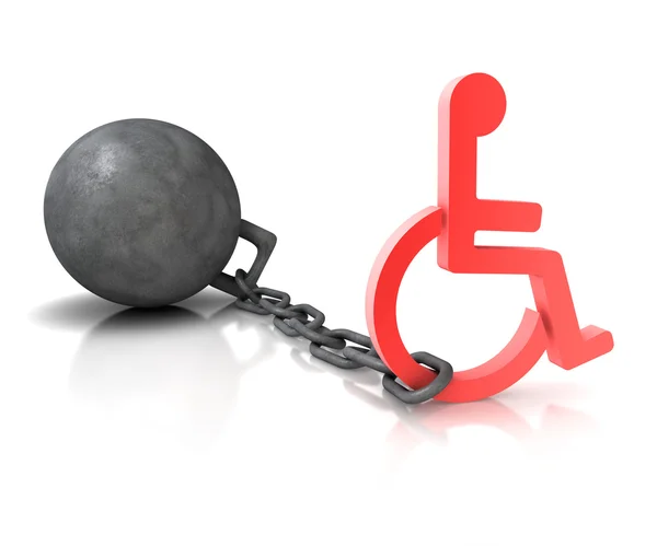 Discapacidad — Foto de Stock