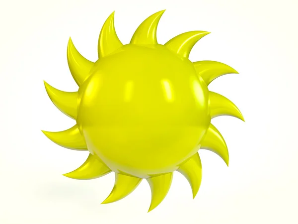 Símbolo sol — Fotografia de Stock