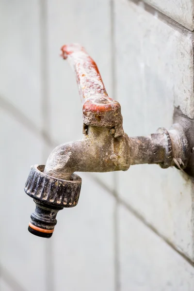 stock image Rusty old tap