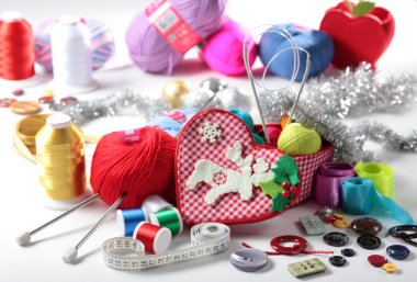 Sewing accessories clipart