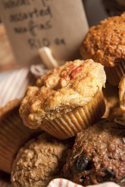 Herzhafte Muffins — Stockfoto