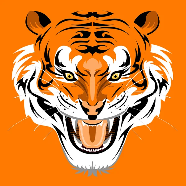 Sumatran Tiger — Stock Vector