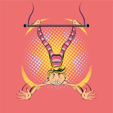 Trapeze Artist clipart