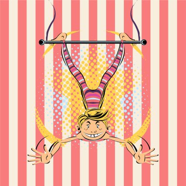 Trapeze Artist clipart