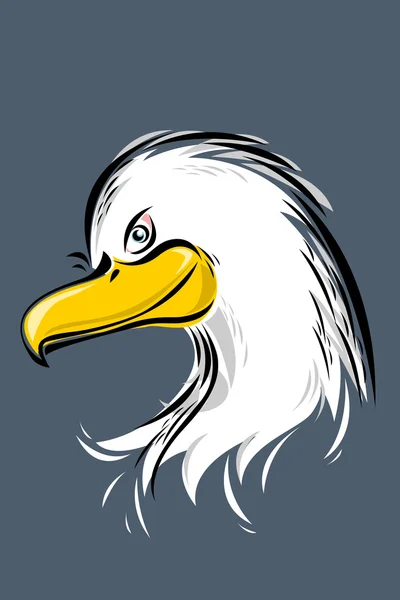 Bird of Prey Eagle — Stock Vector