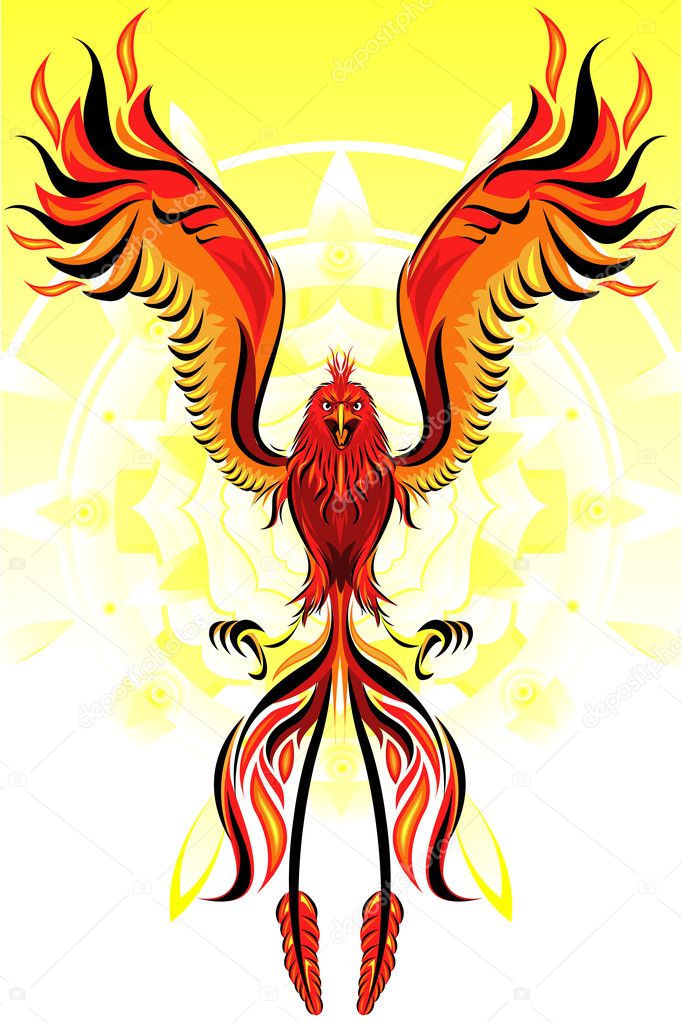 Phoenix Flame Bird