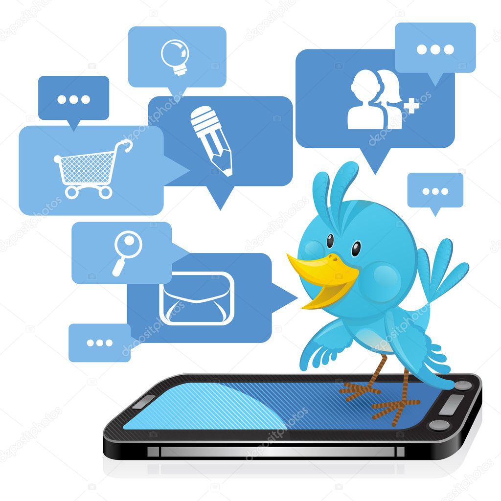 Social Networking Media Bluebird