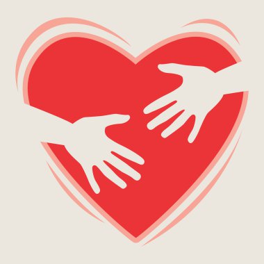 Heart In Hands clipart