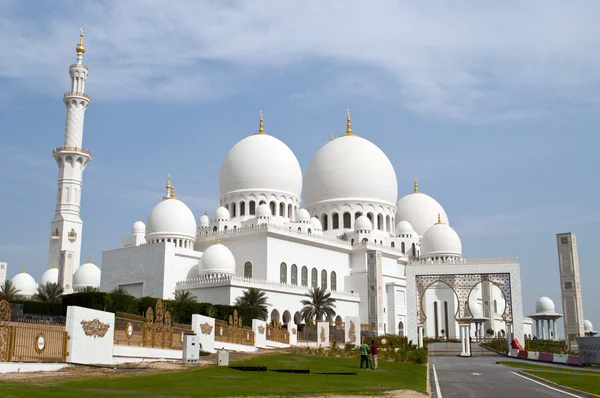 Islamiska konsten att bygga moskéer — Stockfoto