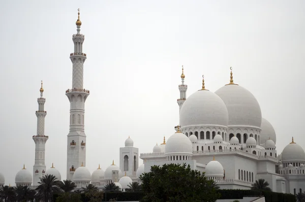 在阿拉伯联合酋长国阿布扎比谢赫 · 扎耶德清真寺 — 图库照片