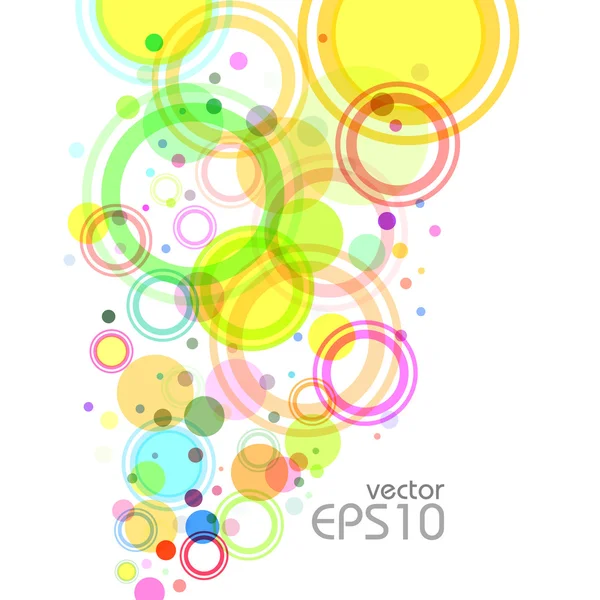 Fondo colorido abstracto, ilustración para el diseño — Vector de stock