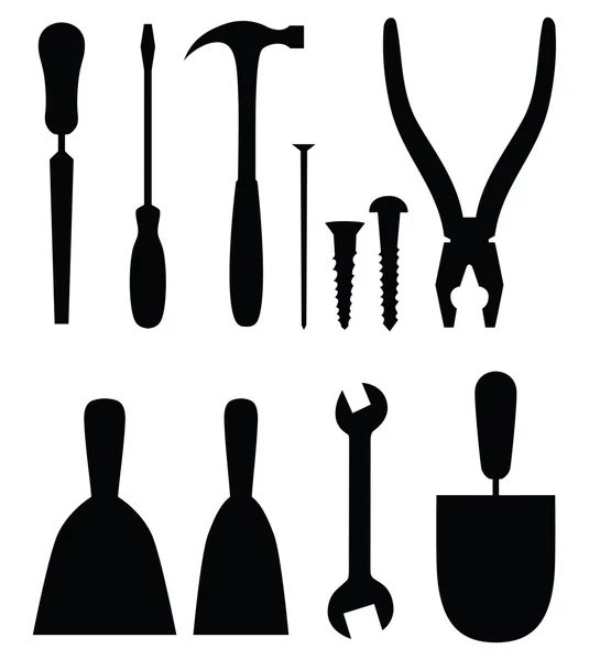 stock vector Set of tools