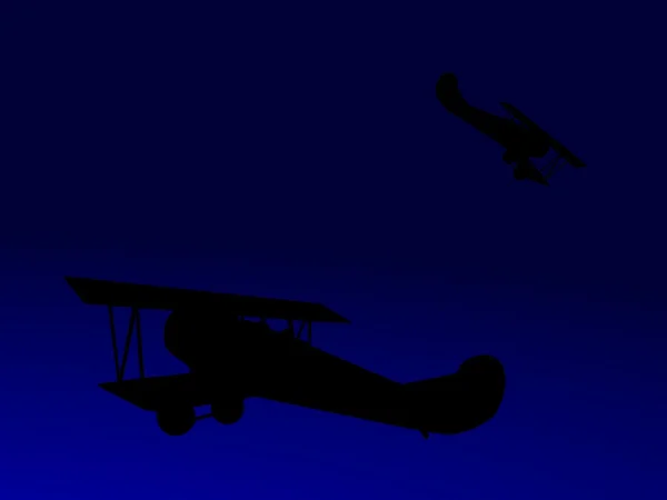 私は世界大戦の飛行機 — ストック写真
