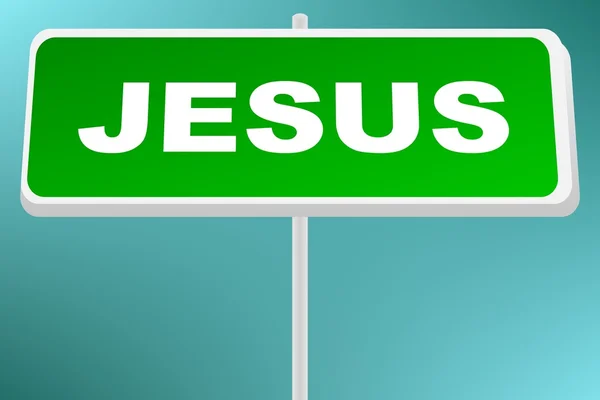 stock image Jesus sign