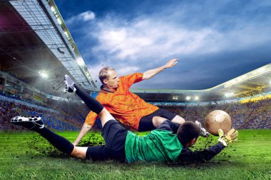 futbolcu alanına Stadyumu