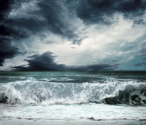 stock image View of storm seascape