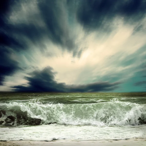 Vista de Storm Seascape — Foto de Stock